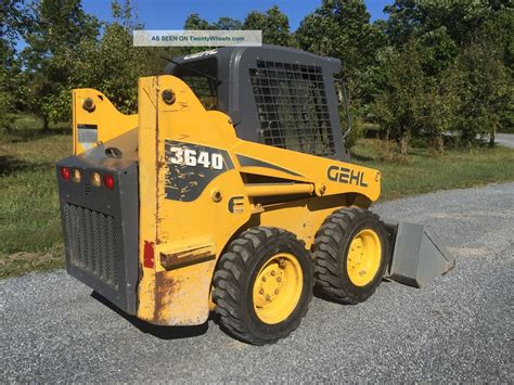 gehl 3640 skid steer|gehl skid steer specifications.